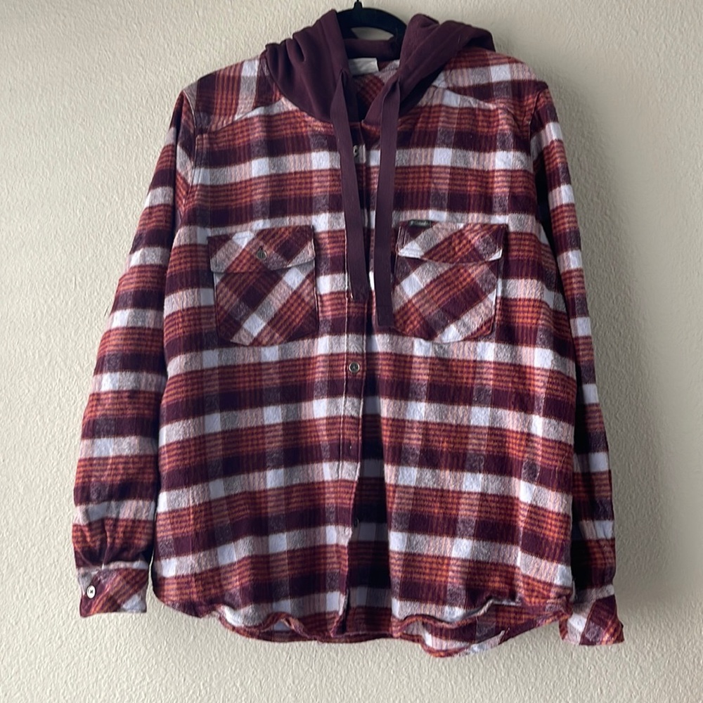 Hooded flannel